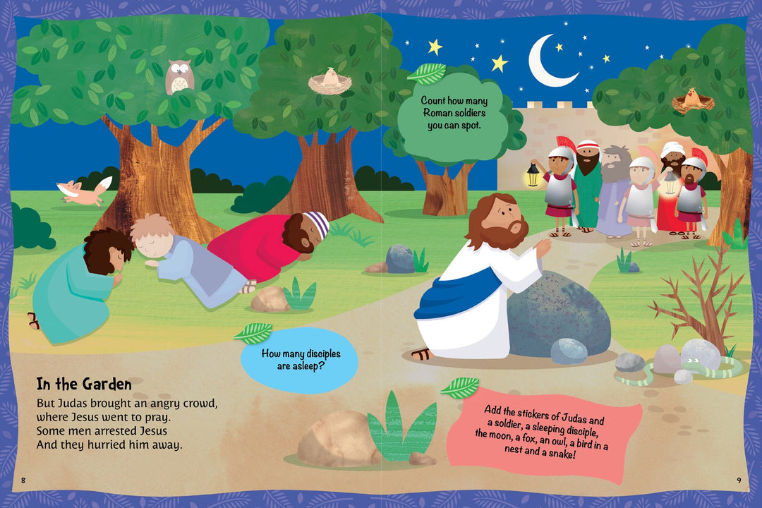 The Easter Story Sticker Book