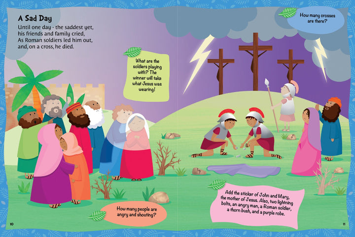 The Easter Story Sticker Book
