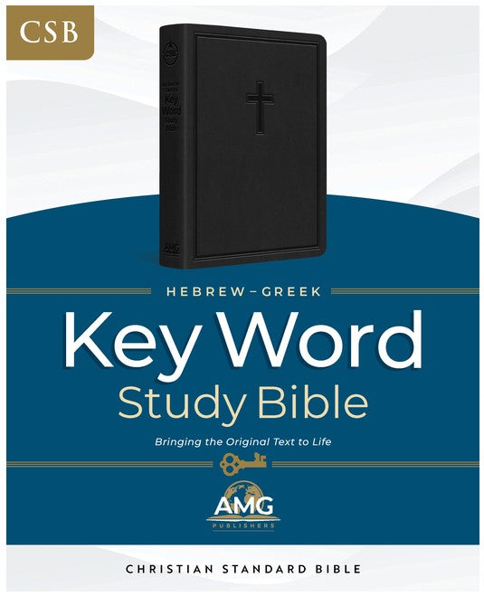 CSB Hebrew-Greek Key Word Study Bible, Black