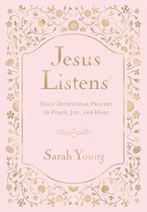 Jesus Listens, Pink Leathersoft, With Scripture References