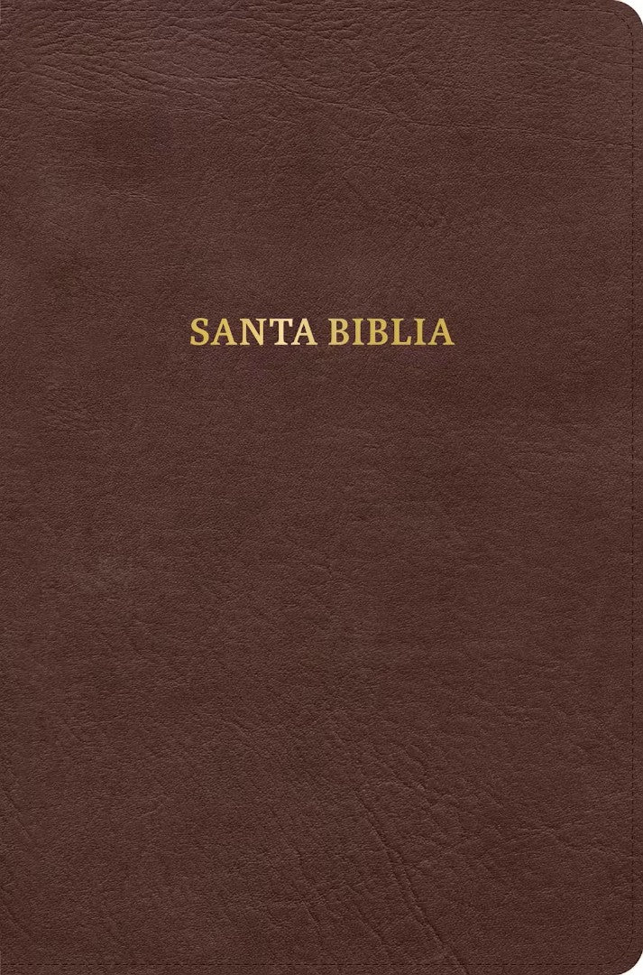 RVR 1960 Biblia Gracia, Café, Símil Piel