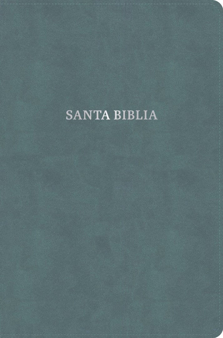 RVR 1960 Biblia Gracia, Azul Océno, Símil Piel
