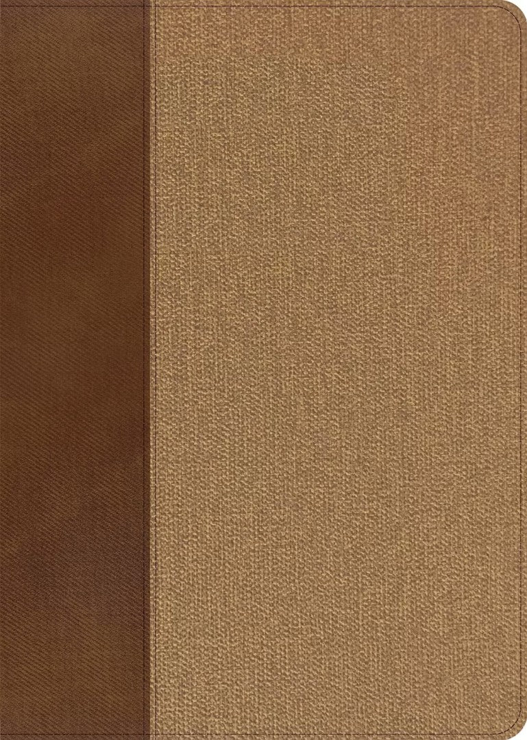 CSB Study Bible, Personal Size, Brown/Khaki