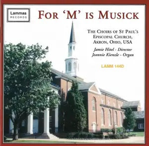 For M is Musick CD