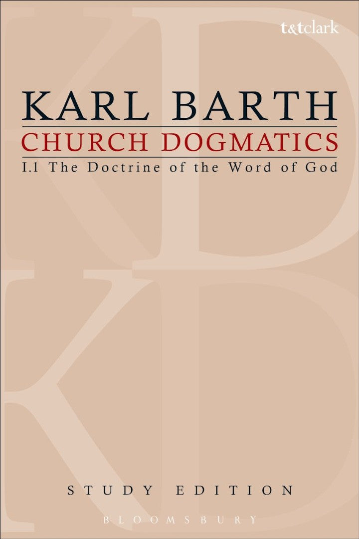Church Dogmatics Study Edition 1