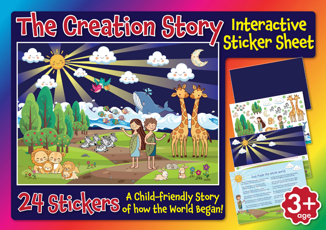 The Creation Activity Sticker Sheet
