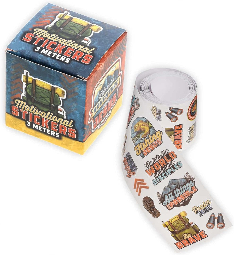 Sticker Roll Adventure With Jesus Ps. 16:11