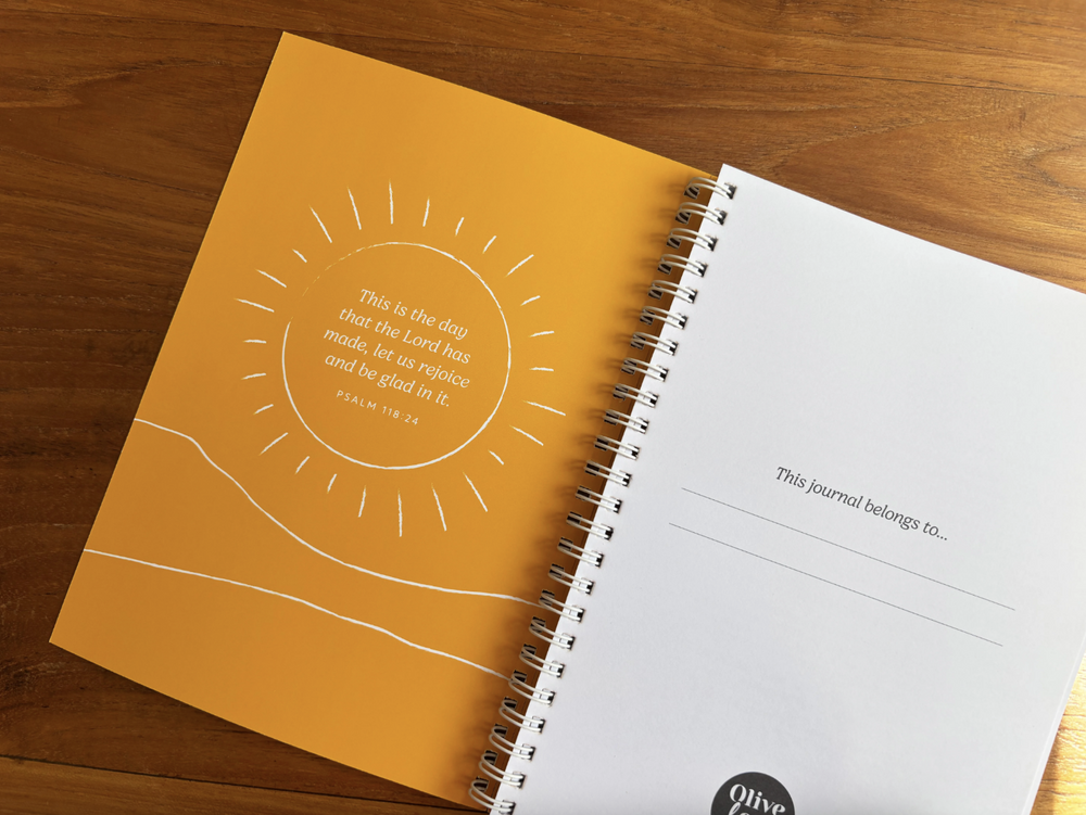 Rejoice And Be Glad - Gratitude Journal Lemons - Re-vived
