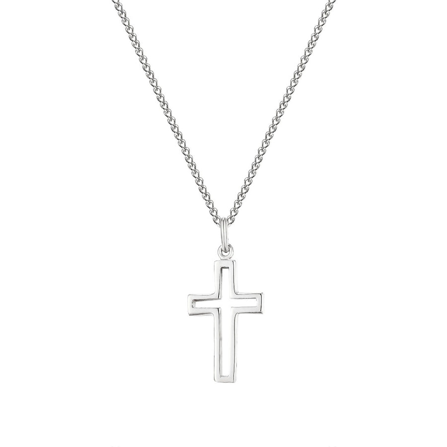 Open Cross Pendant
