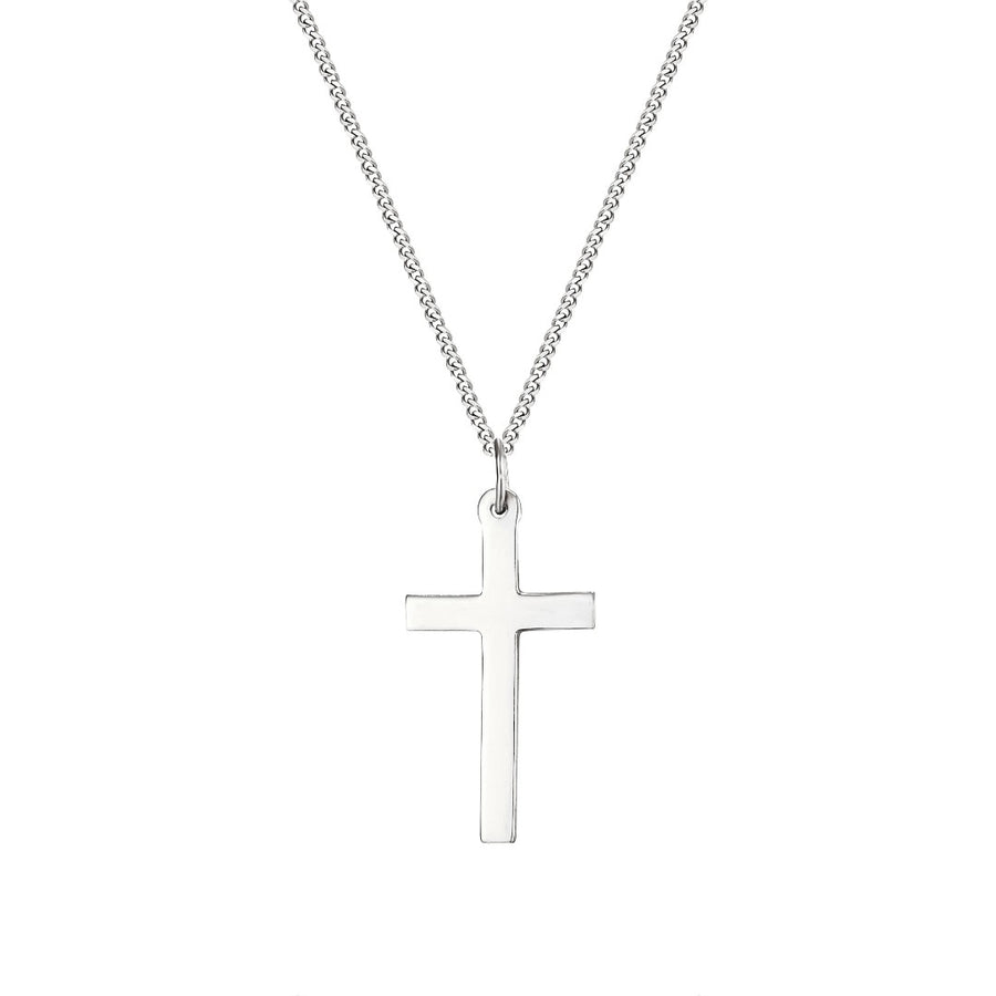 Small Plain Cross Pendant
