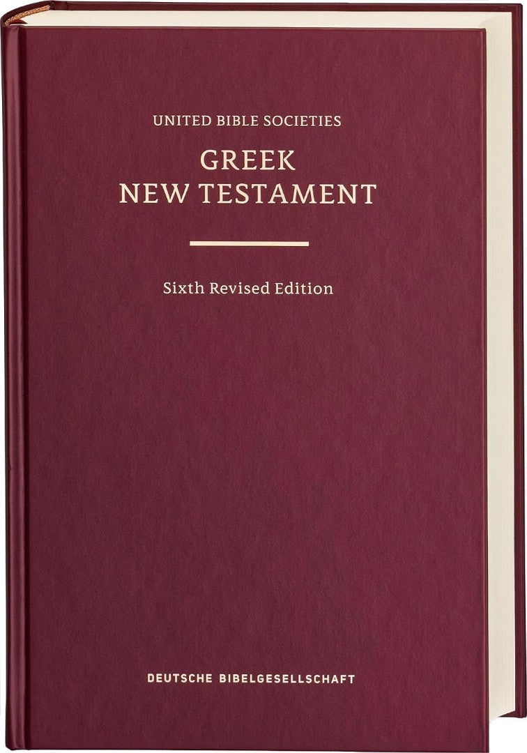 Greek New Testament (Ubs6), Large Print Edition