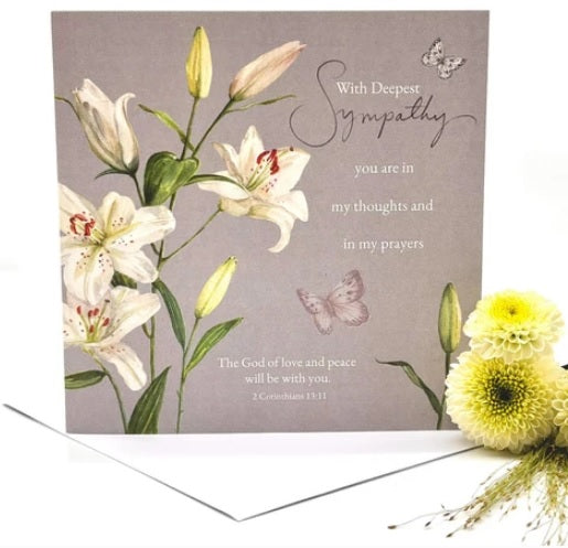 Sympathy Lily Card