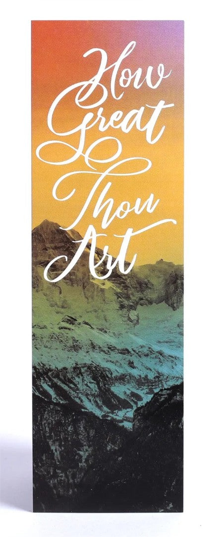 How Great Thou Art  Bookmark - Pk25