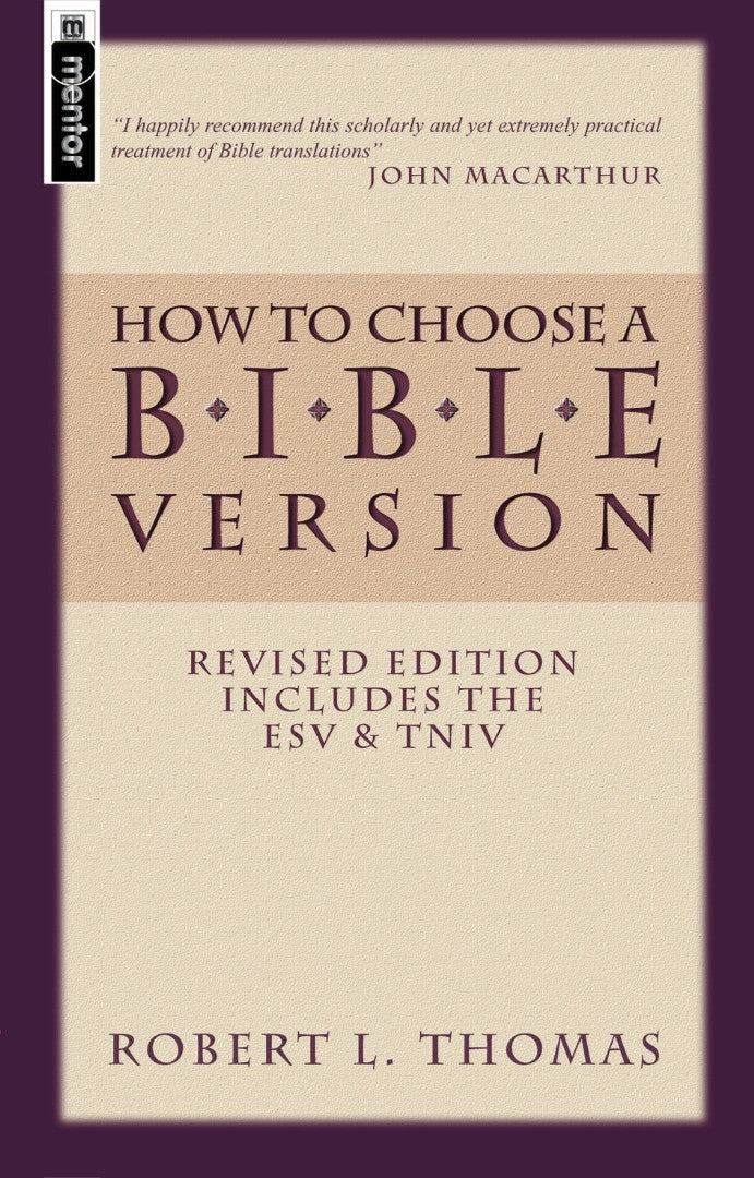 How to Choose a Bible Version - Re-vived