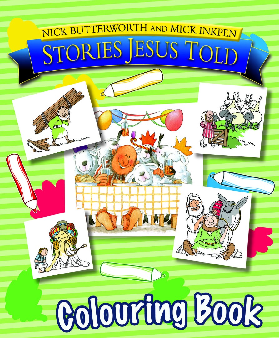 Stories Jesus Told Colouring Book - Re-vived