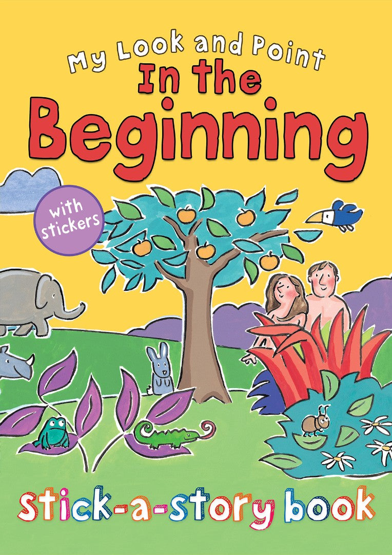 My Look And Point In The Beginning Stick-A-Story Book - Re-vived