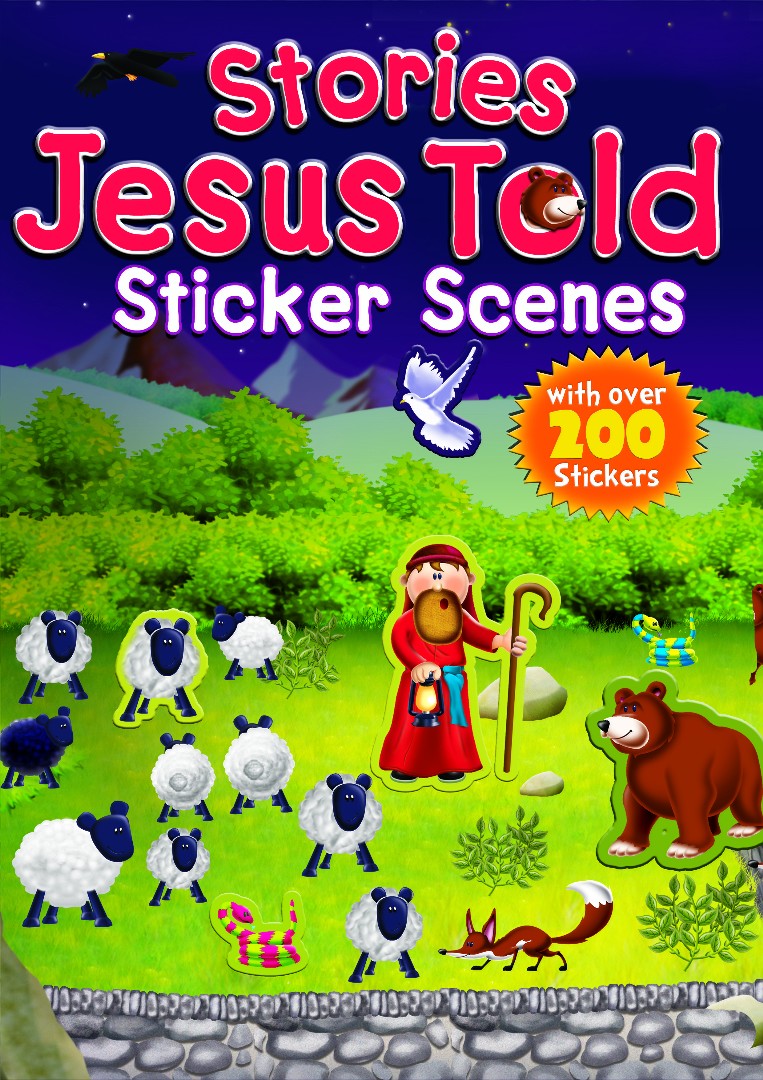 Stories Jesus Told Sticker Scenes - Re-vived