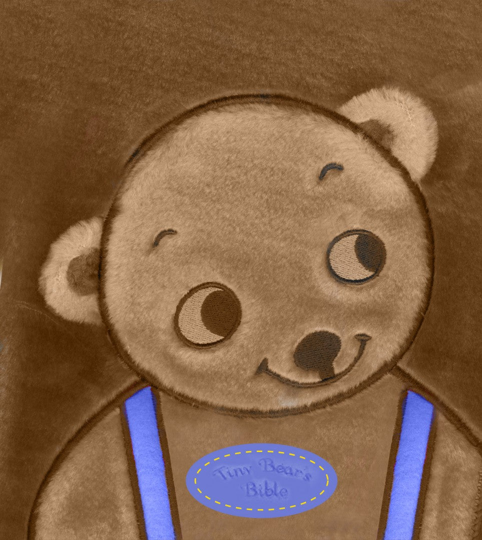 Tiny Bear Bible Blue