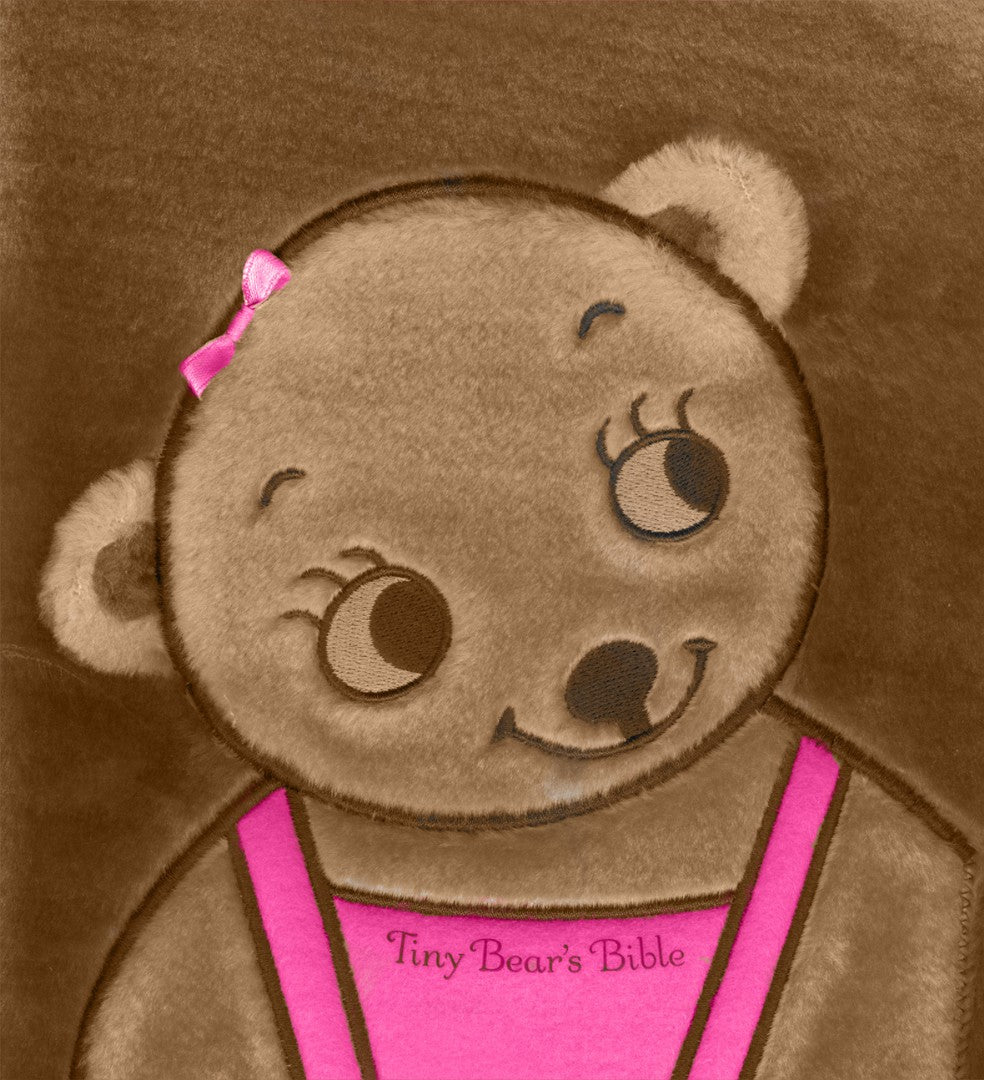 Tiny Bear Bible Pink
