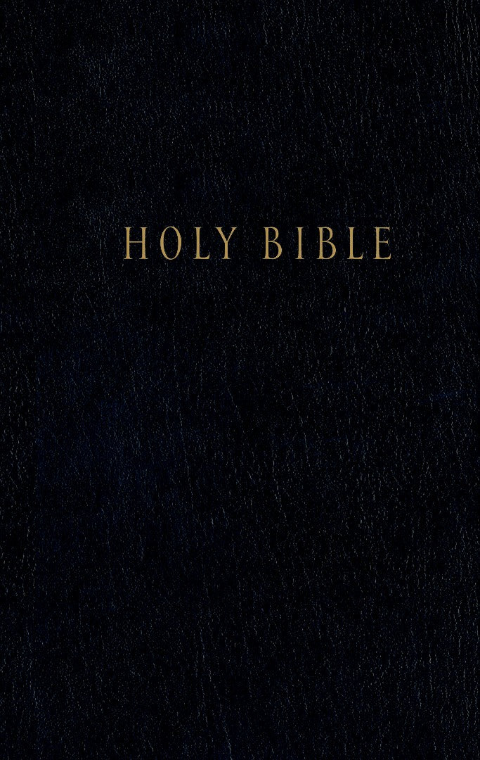 NLT Pew Bible, Black - Re-vived