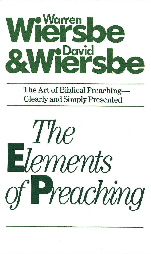 The Elements Of Preaching - Re-vived