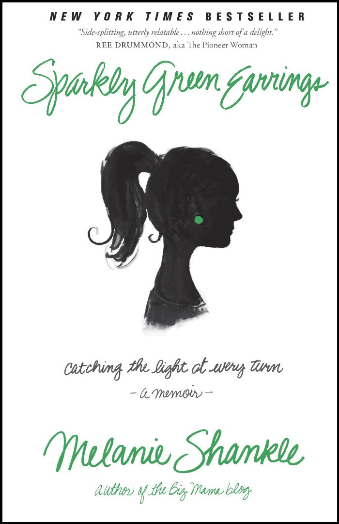 Sparkly Green Earrings - Re-vived