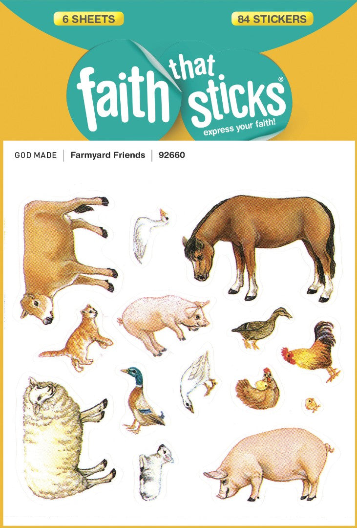Farmyard Friends - Faith That Sticks Stickers