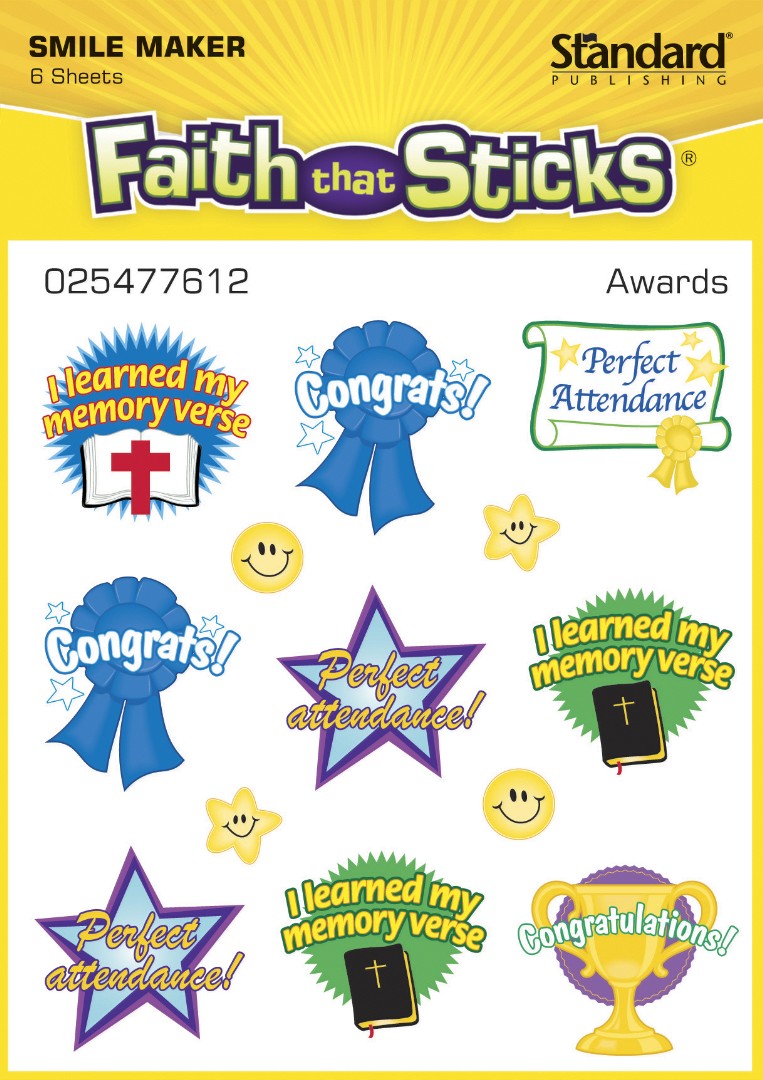 Awards - Faith That Sticks Stickers