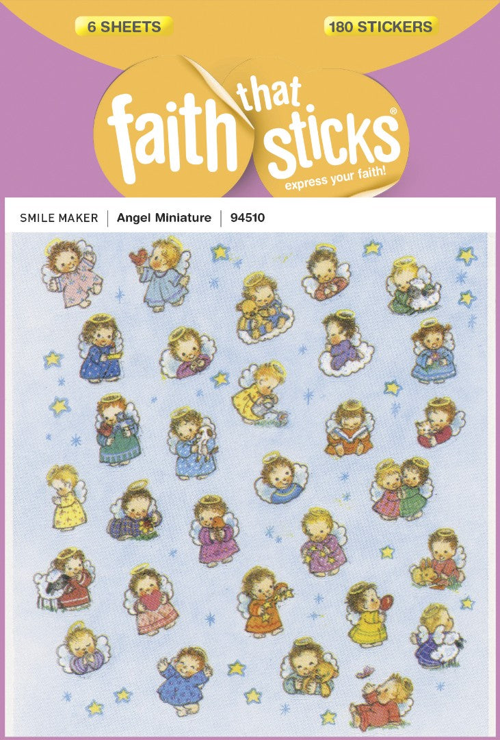 Angel Miniature - Faith That Sticks Stickers