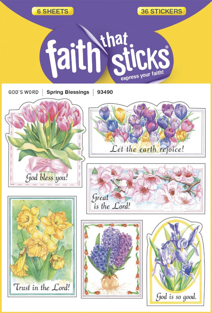 Spring Blessings - Faith That Sticks Stickers