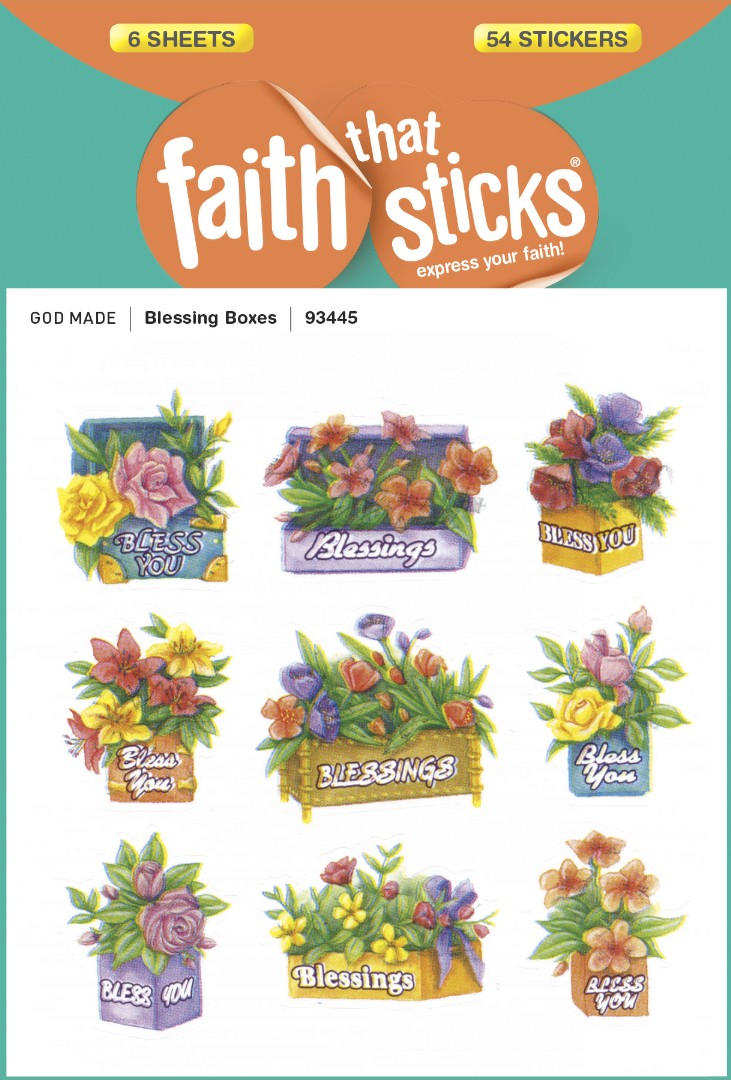 Blessing Boxes - Faith That Sticks Stickers