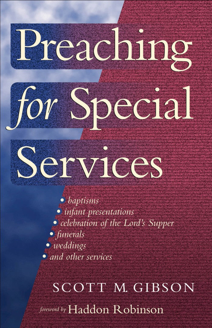 Preaching For Special Services
