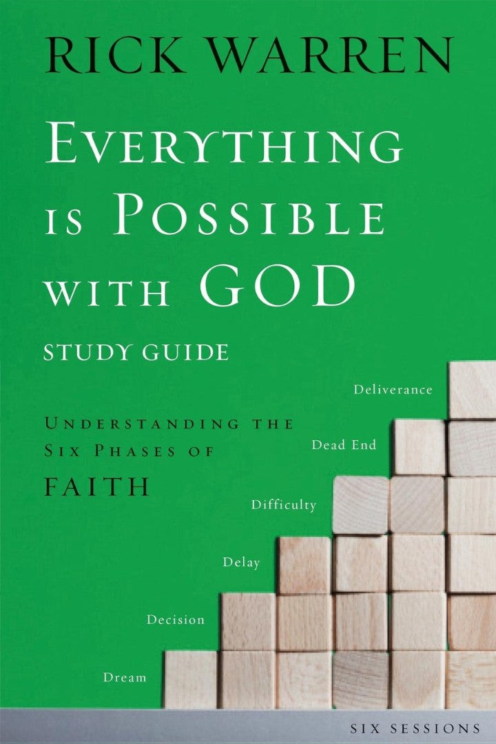 Everything Is Possible With God Study Guide