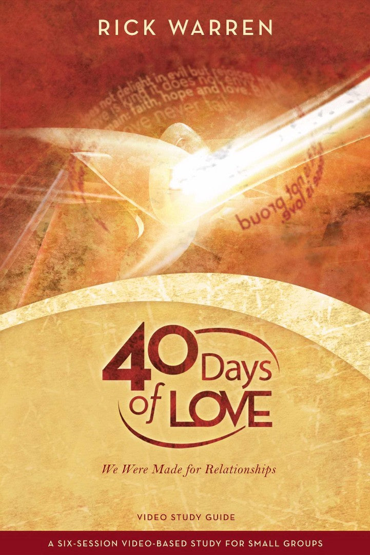 40 Days Of Love Study Guide - Re-vived