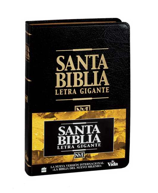 NVI Santa Biblia Letra Gigante Con Indice - Re-vived