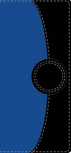 NVI Santa Biblia Contorno Fino Navy/Blue - Re-vived