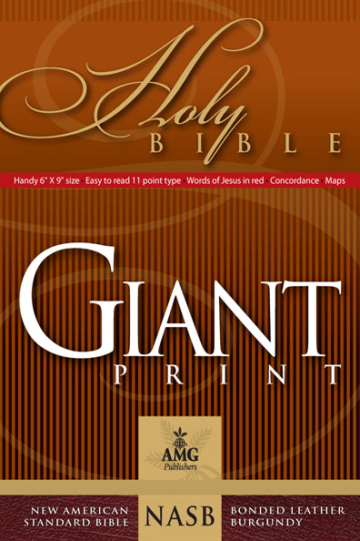 NASB Giant Print Handy-Size Reference Bible
