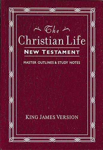 KJV The Christian Life New Testament - Re-vived