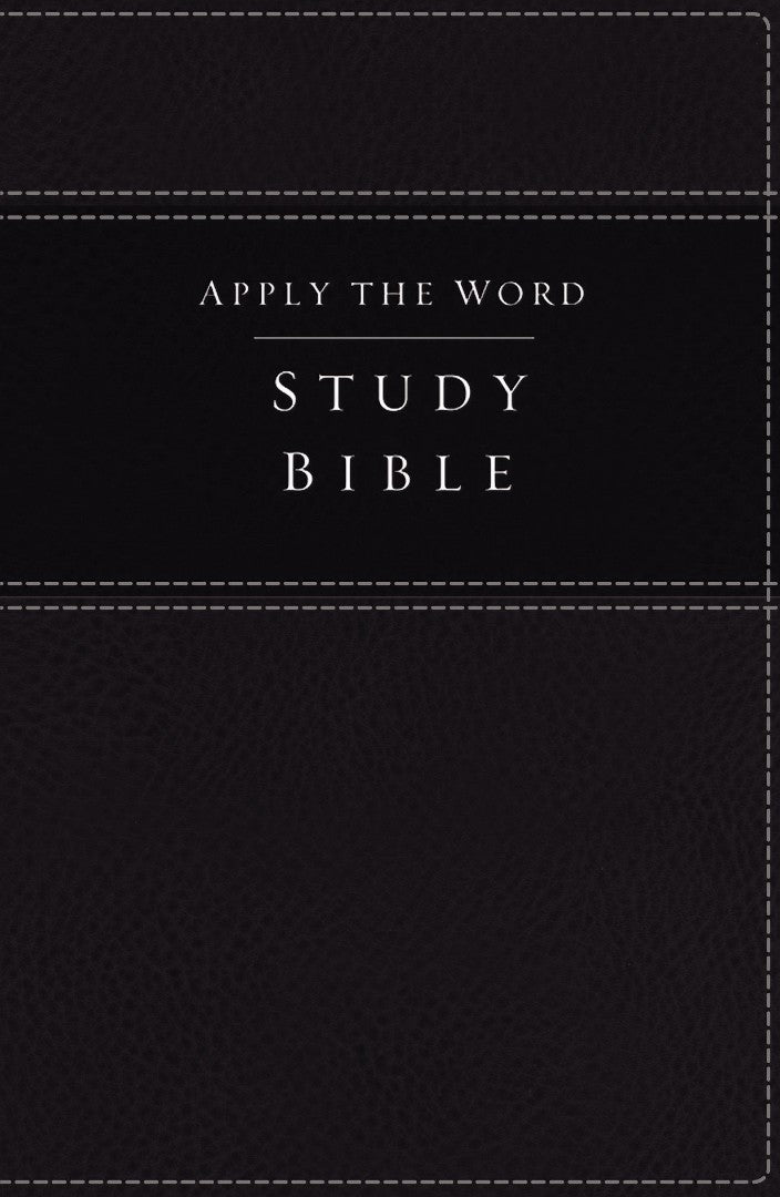 NKJV Apply The Word Study Bible, Black