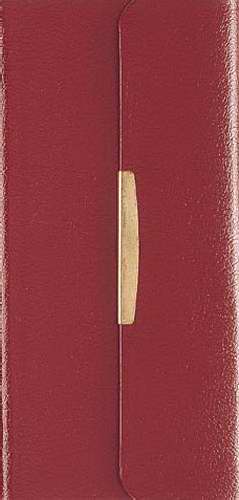 NKJV Checkbook Bible Burgundy