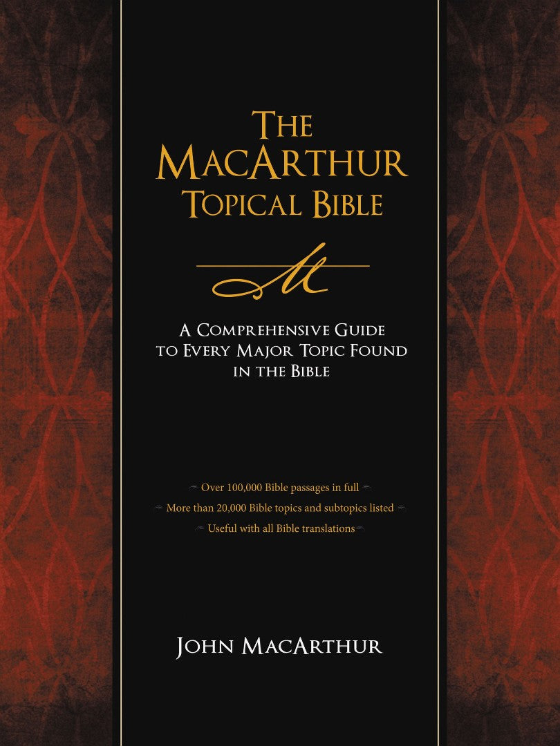 The Macarthur Topical Bible - Re-vived