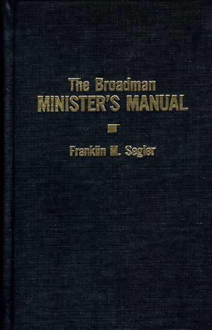 The Broadman Minister's Manual