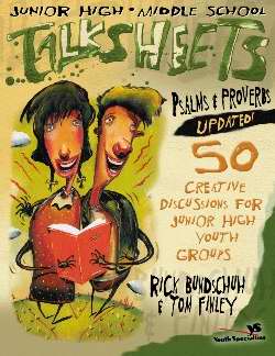 Junior High And Middle School Talksheets Psalms And Proverbs - Re-vived