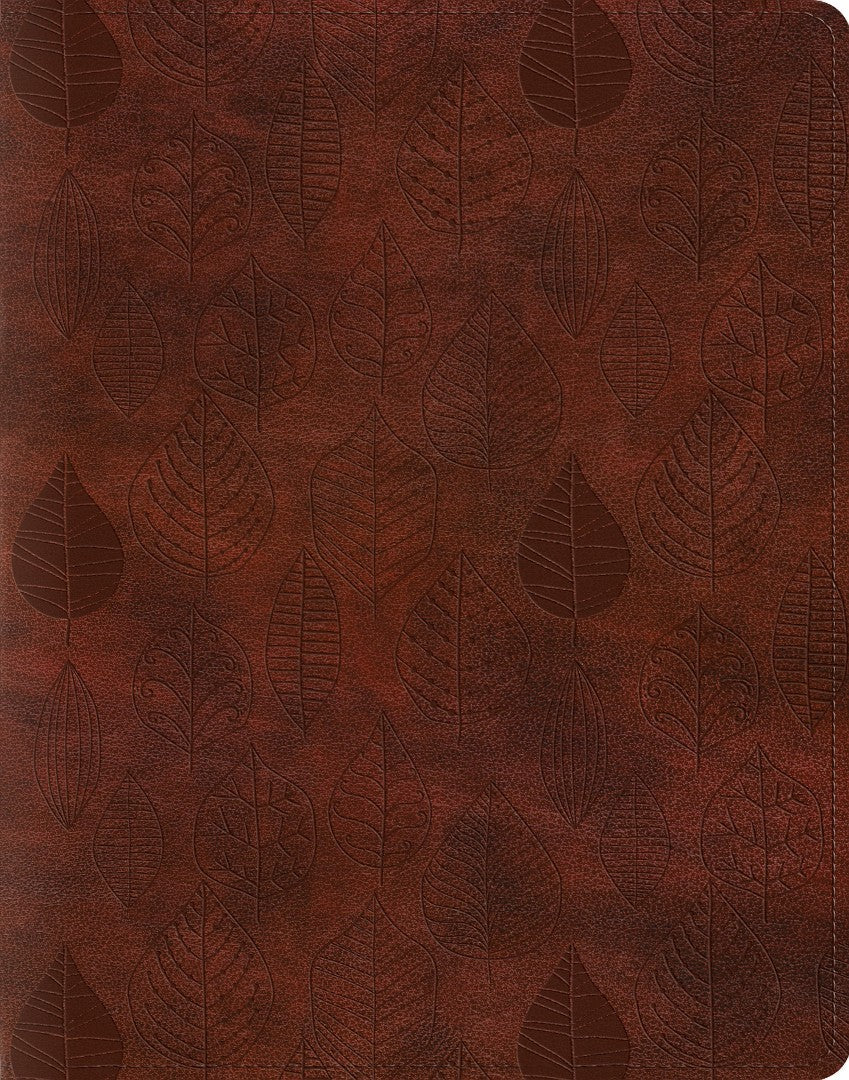 ESV Single Column Journaling Bible, Trutone, Chestnut