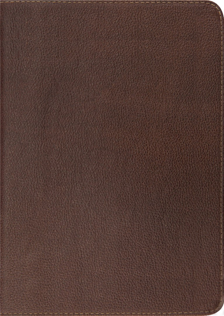 ESV Study Bible (Cowhide, Deep Brown)