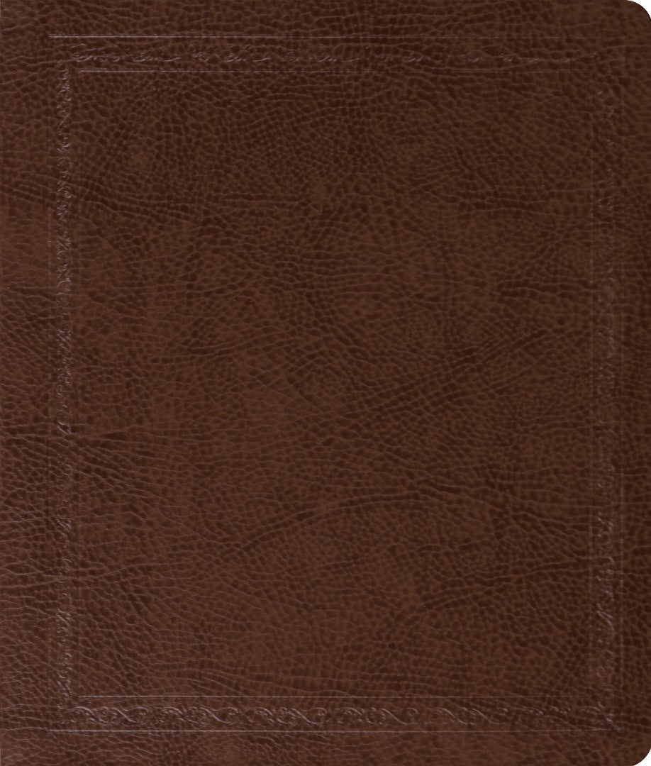 ESV Journaling Bible (Mocha, Threshold Design)