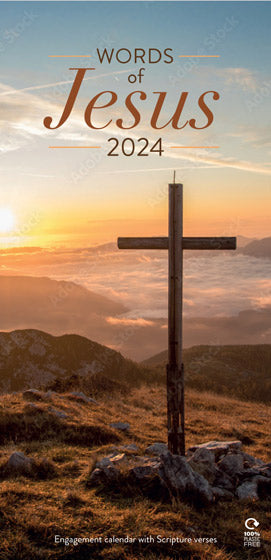 2024 Calendar: Words Of Jesus