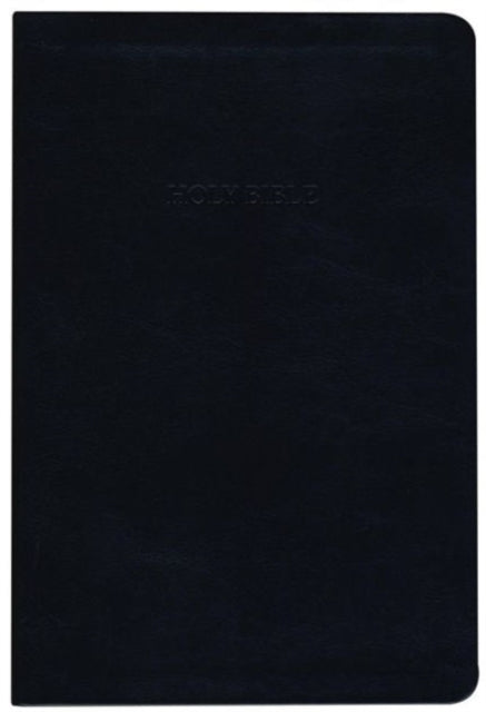 KJV Large Print Thinline Reference Bible, Flexisoft, Black