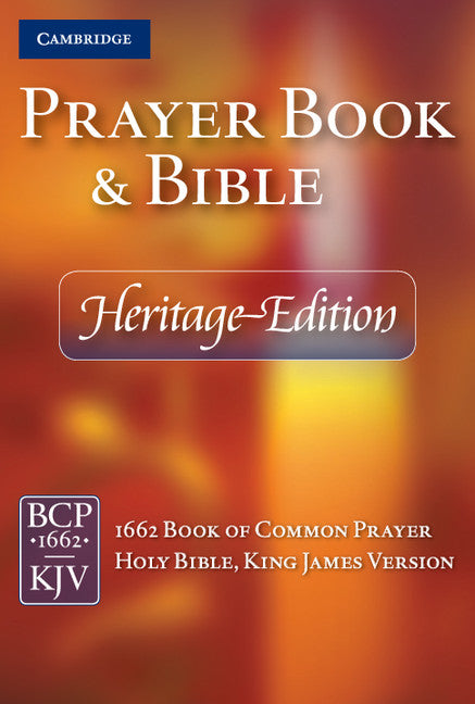 Heritage Edition Prayer Book And Bible