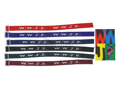 WWJD Assorted Bracelets (Pack of 12) - Re-vived